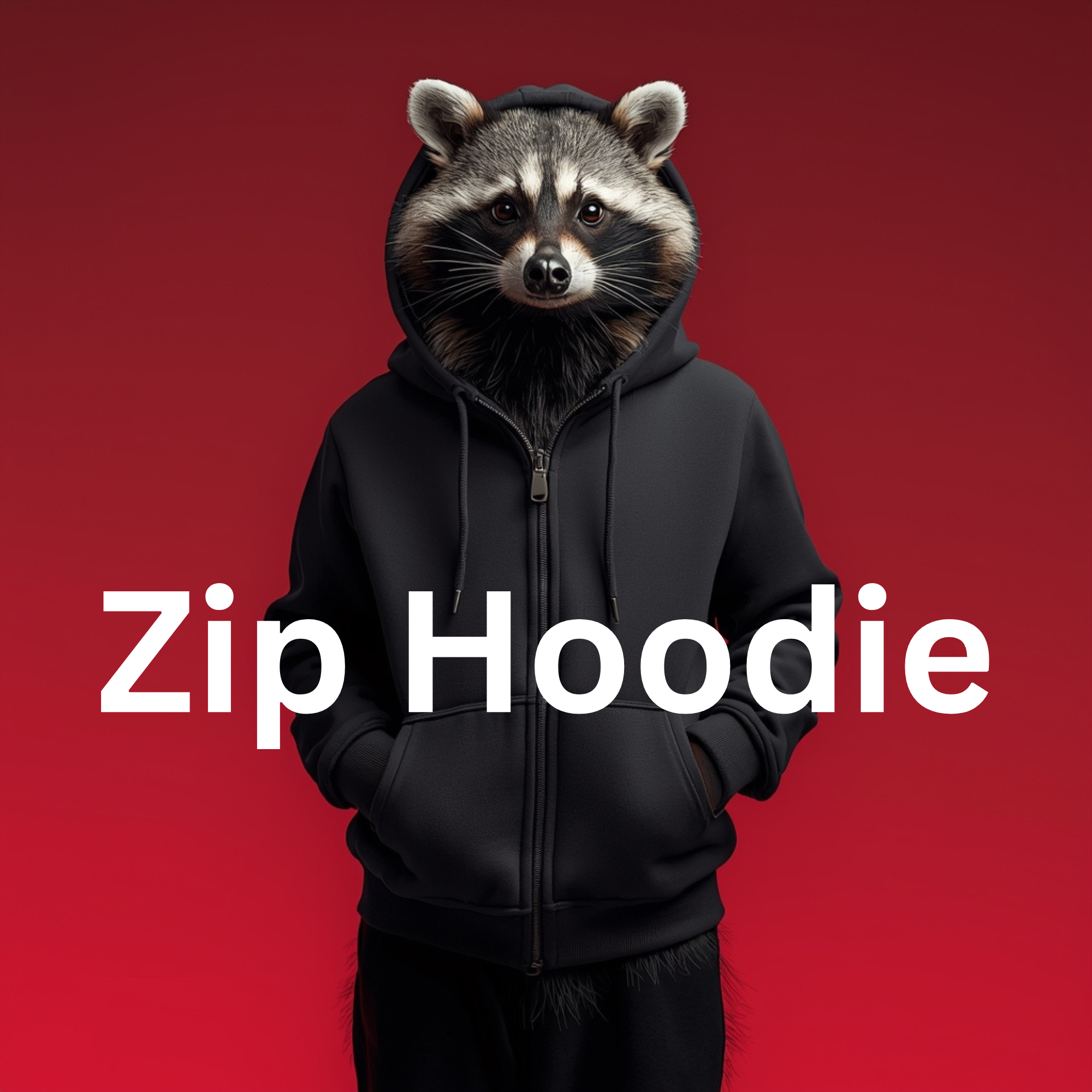Unisex Zip Hoodies - Full Zip-Up Hoodies
