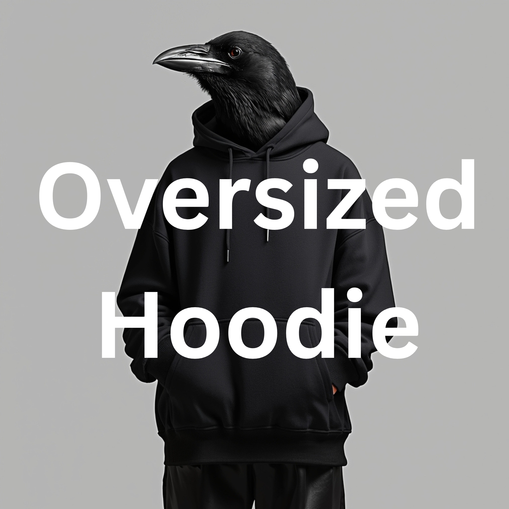 Unisex Oversized Hoodies - Baggy