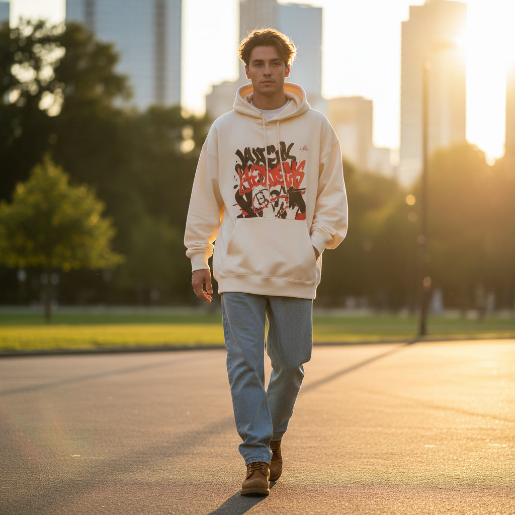 Unisex Oversized Hoodies - Baggy