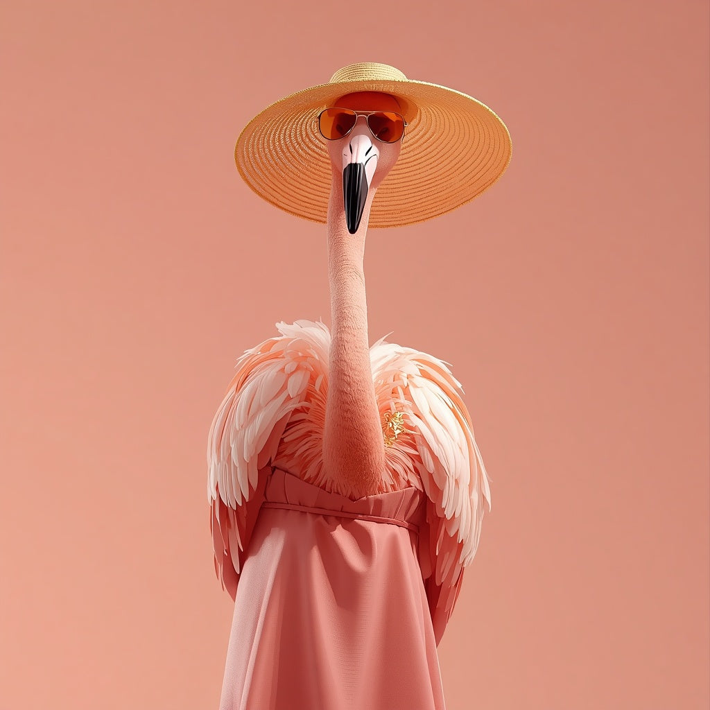 Midnight Flamingo