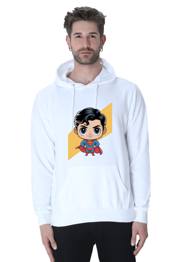 Cartoon Superman Hoodie – Fun, Stylish, and Comfortable