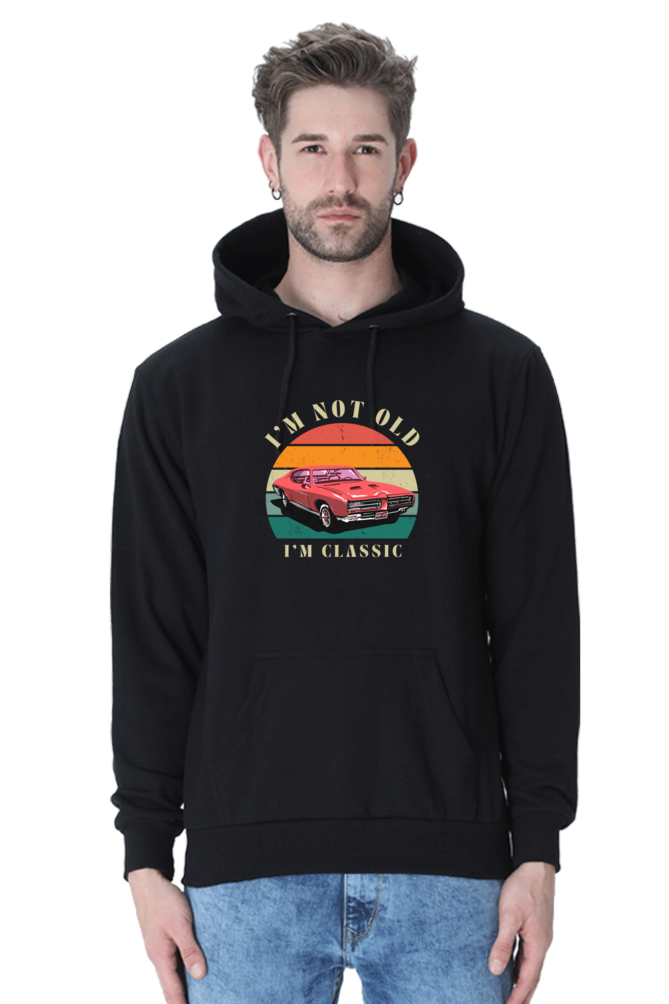 Vintage Car Design Hoodie – Retro, Stylish, and Comfortable Casual Wear