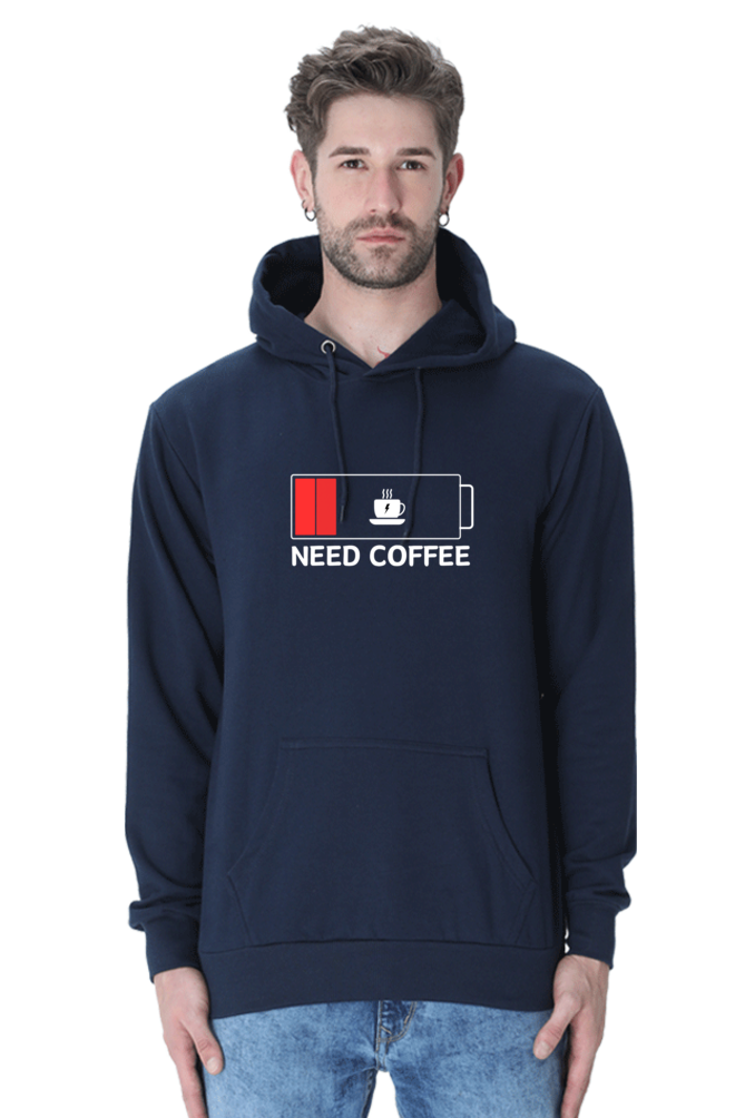 "Need Coffee" Hoodie – Bold and Comfortable Coffee Lover's Design