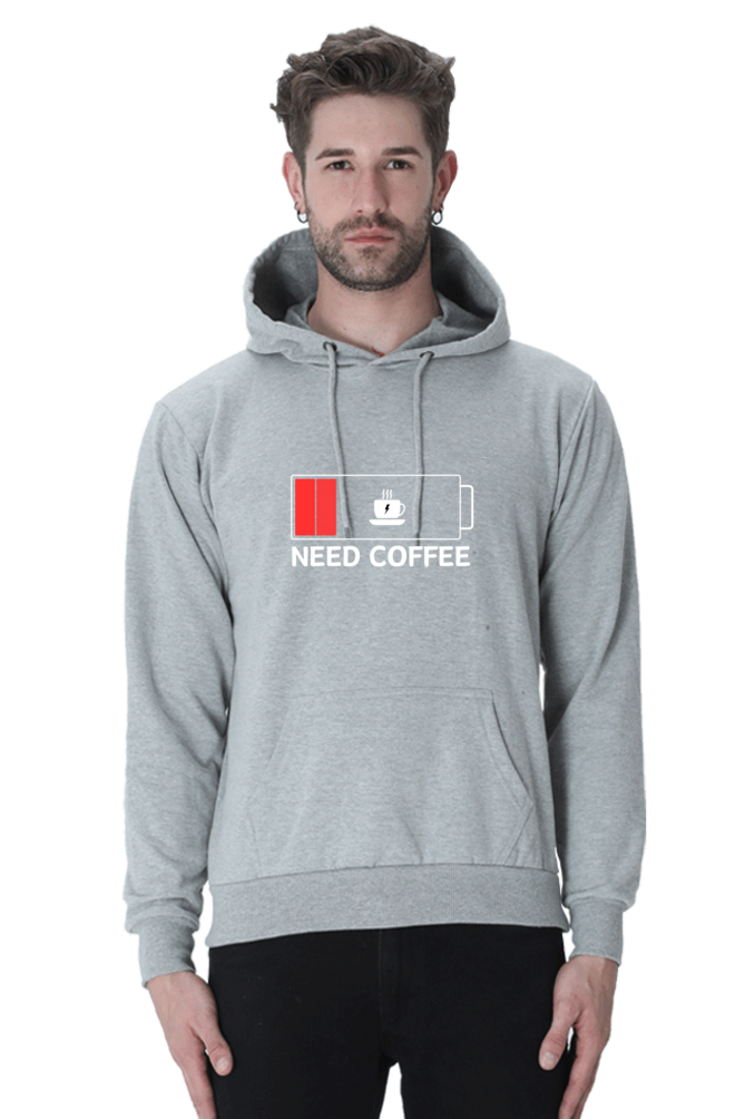 "Need Coffee" Hoodie – Bold and Comfortable Coffee Lover's Design