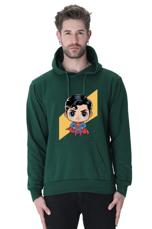 Cartoon Superman Hoodie – Fun, Stylish, and Comfortable