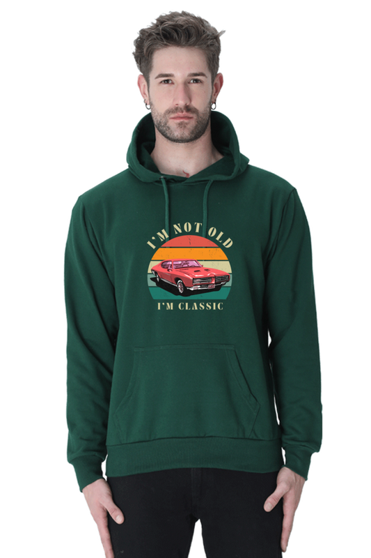 Vintage Car Design Hoodie – Retro, Stylish, and Comfortable Casual Wear