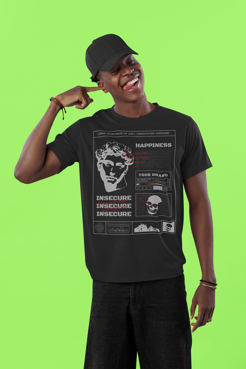 "Statue of Liberty" Oversized Standard Tee