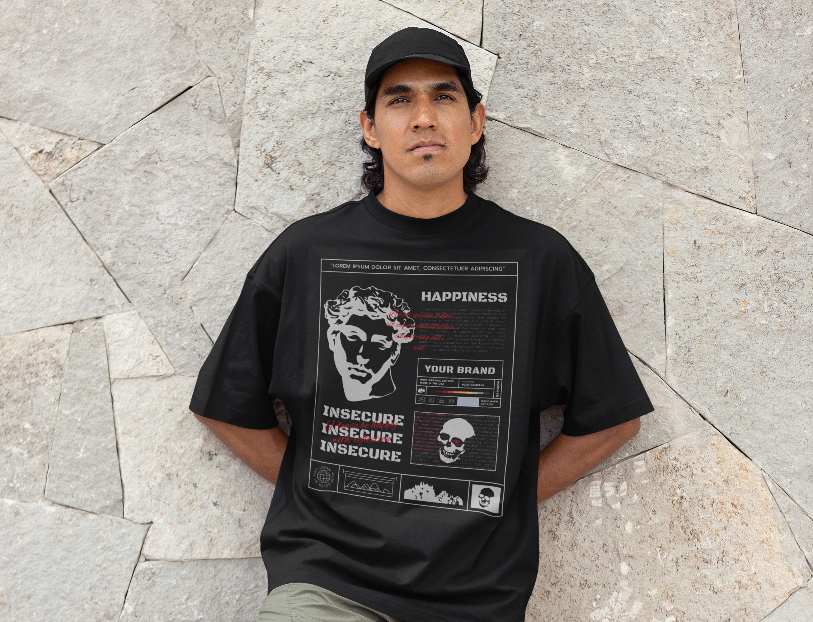 "Statue of Liberty" Oversized Standard Tee