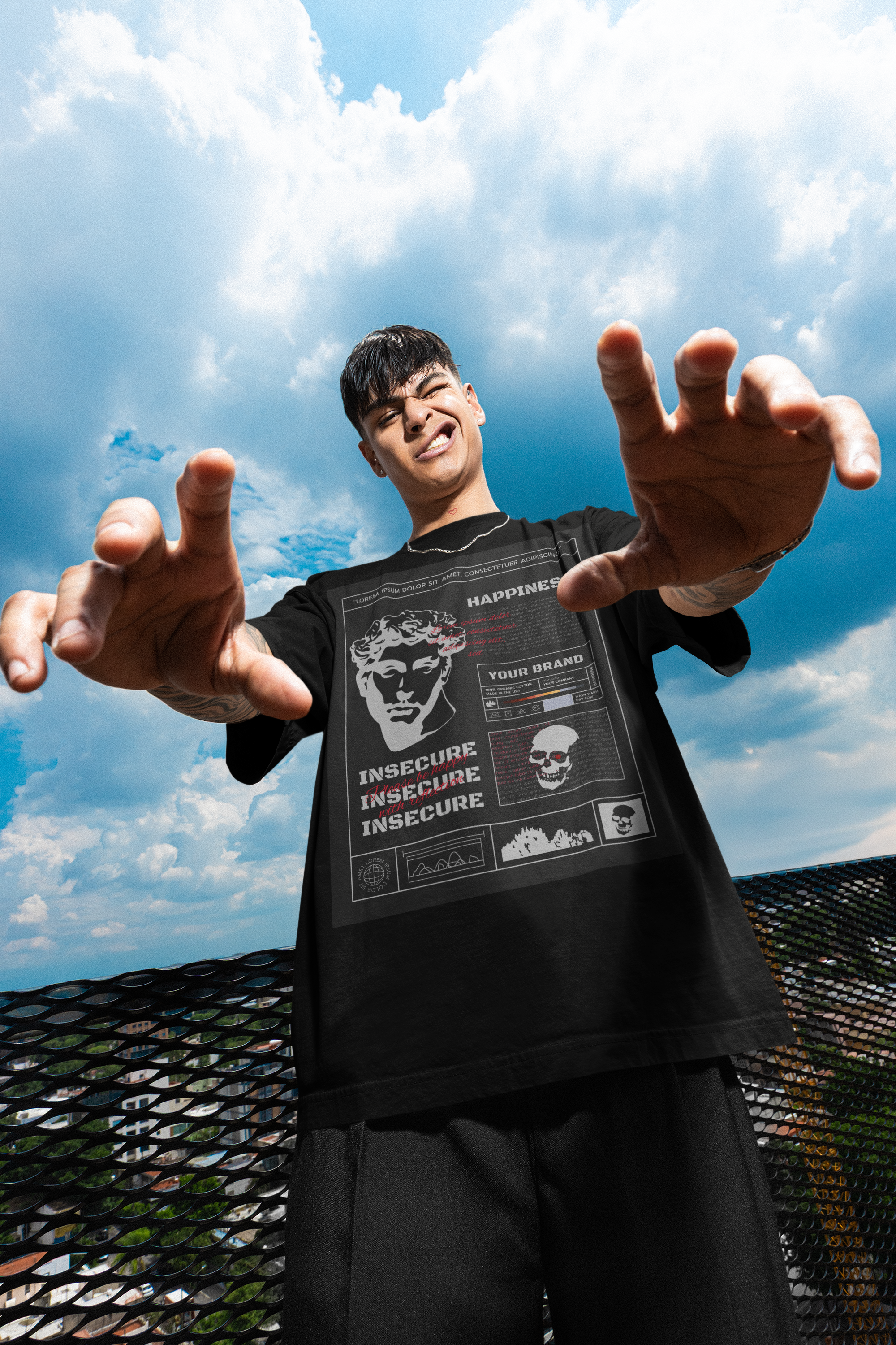 "Statue of Liberty" Oversized Standard Tee